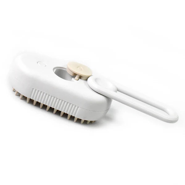 Pet Steam Grooming Brush – Electric Spray Massage Hair Removal Comb for Dogs & Cats