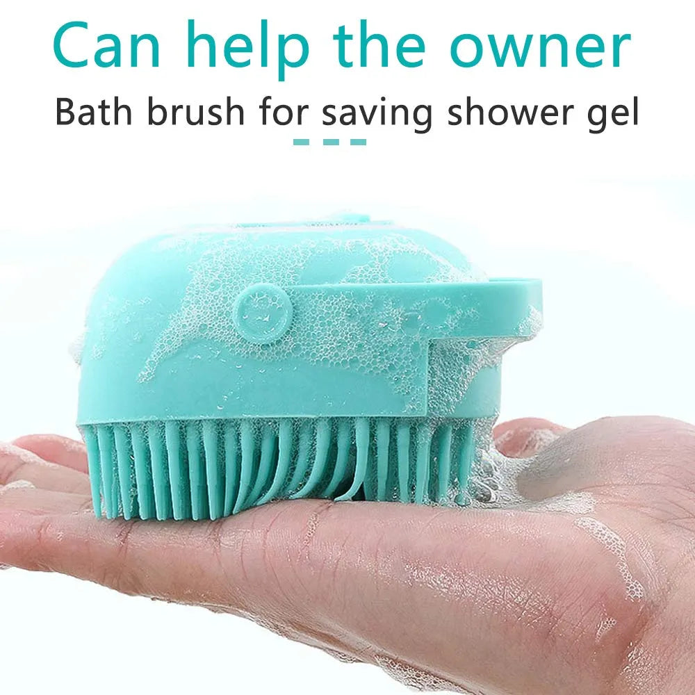 Liquid Dispensing Bath Brush Combo – Exfoliating Body Scrubber Set for Deep Cleaning & Dead Skin Removal