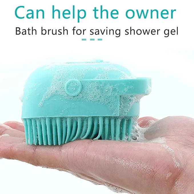 Liquid Dispensing Bath Brush Combo – Exfoliating Body Scrubber Set for Deep Cleaning & Dead Skin Removal