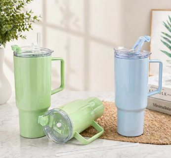 Toony Tumbler 1200ml – Premium Insulated Travel Mug with Straw & Handle